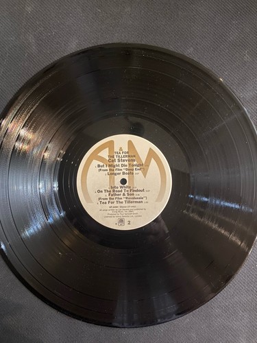 CAT STEVENS Tea For The Tillerman 33 RPM Vinyl LP 1970 A&M Records SP-4280 Album - Picture 7 of 7