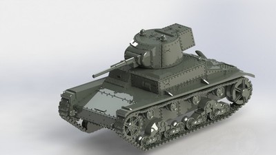 British_UK_Tanks and Vehicles_Wargame3D_28MM 1/56_Unpainted_WWII