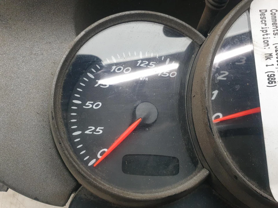 PORSCHE BOXSTER Speedometer Speedo Clock 2.7 986 Instrument Cluster Manual - Image 4 of 4