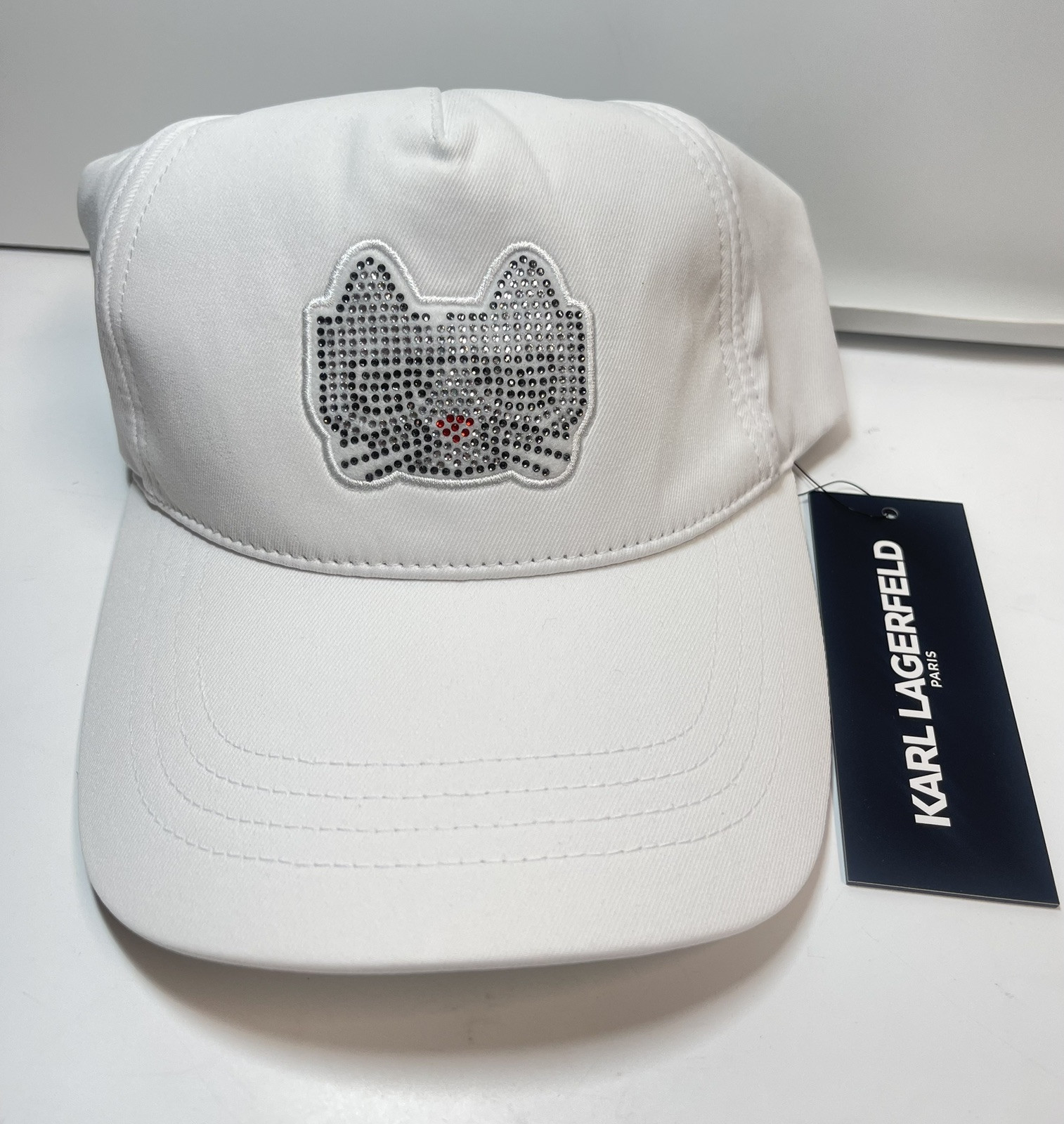 Karl Lagerfeld Embellished Choupette Baseball Cap New | eBay display picture 2