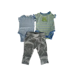 Cloud Island Cuddle Time Carter's Bodysuits Pants Baby Boys Newborn 0-3 Months