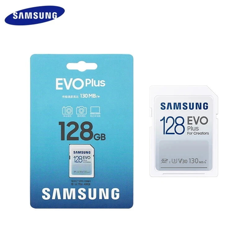 128GB  Samsung EVO plus 130MB/s Class 10 SDXC Micro SD 130MB/s. Life Warranties. - Image 3 of 4