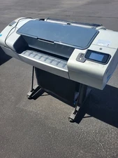 plotter printer designjet t790 with ink and manuals