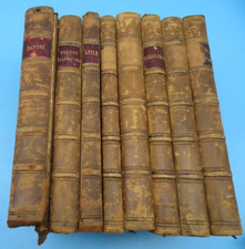 Sir Edward Bulwer Lytton Paul Clifford Godolphin Zanoni Eugene Aram  x 8 1854