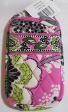 Vera Bradley PRISCILLA PINK Double EYE Eyeglasses SUNGLASSES Case for Purse NWT