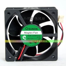 1 pcs SUNON 6025 KDE1206PTV2 12V 1.1W 60  25MM silent cooling fan