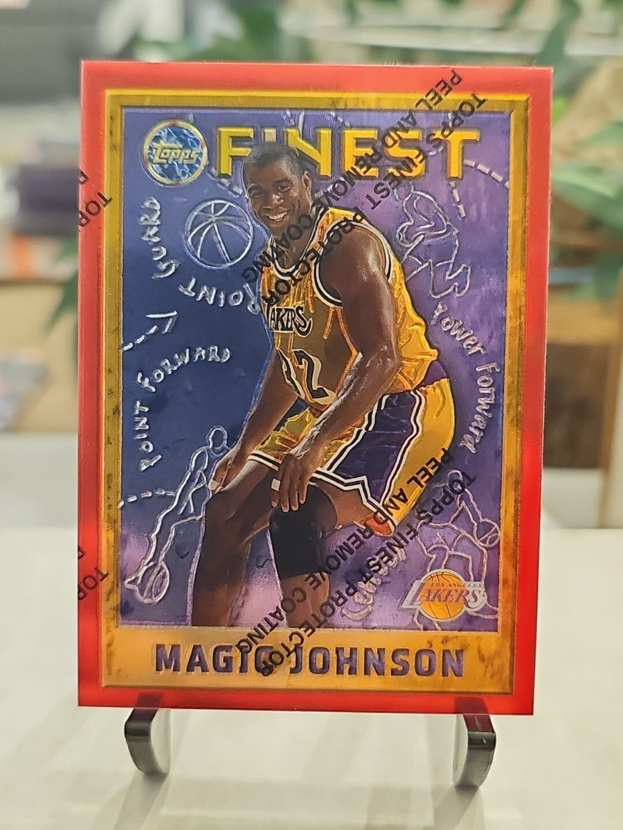 NBAカード】Magic Johnson◇Finest Refractor