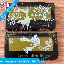 Fr Nintendo New 3DS LL/XL Xerneas Top Bottom Protective Case Cover Housing Shell