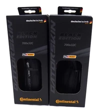 Continental Gatorskin Clincher, Folding, Black Edition, 700x32, PolyX, PAIR