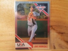 2020 USA Baseball Stars& Stripes Base & Insert Singles $0.99-$10.00