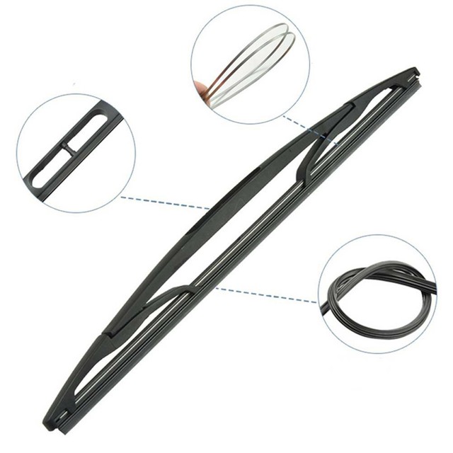 Rear Windshield Wiper Arm Blade Kit Set For GMC Acadia Saturn Outlook