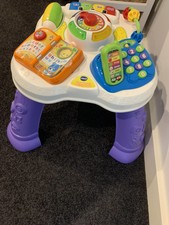vtech baby learning activity table