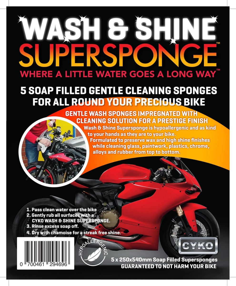 Wash Shine SuperSponge (Bike)