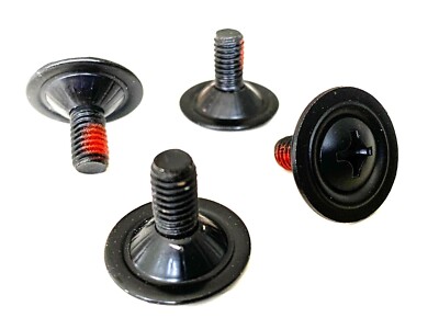 Vis De Fixation Pour Fixations Ride Snowboard - Kit De Disques De Montage (15mm, Inox, Universel)