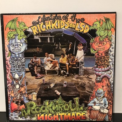 Rich Kids On LSD – Rock N Roll Nightmare LP 1987 Alchemy - VM104