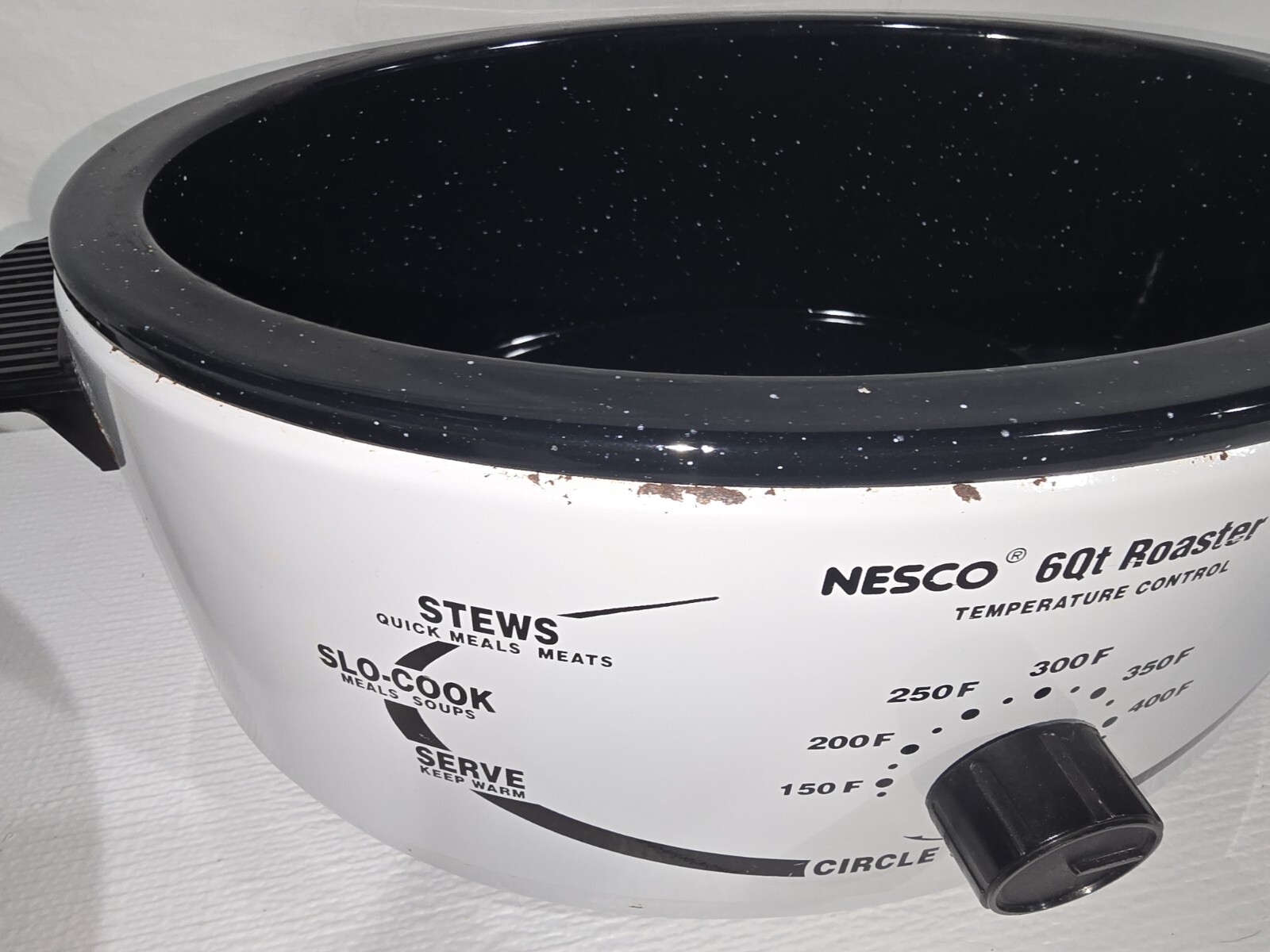 Nesco 6 QT Electric Roaster Oven Steam Bake Stew Model 494610 tested