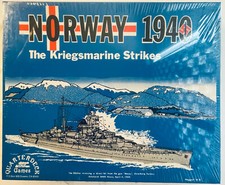 Norway 1940: The Kriegsmarine Strikes Quarterdeck Games 1981 NEW SEALED