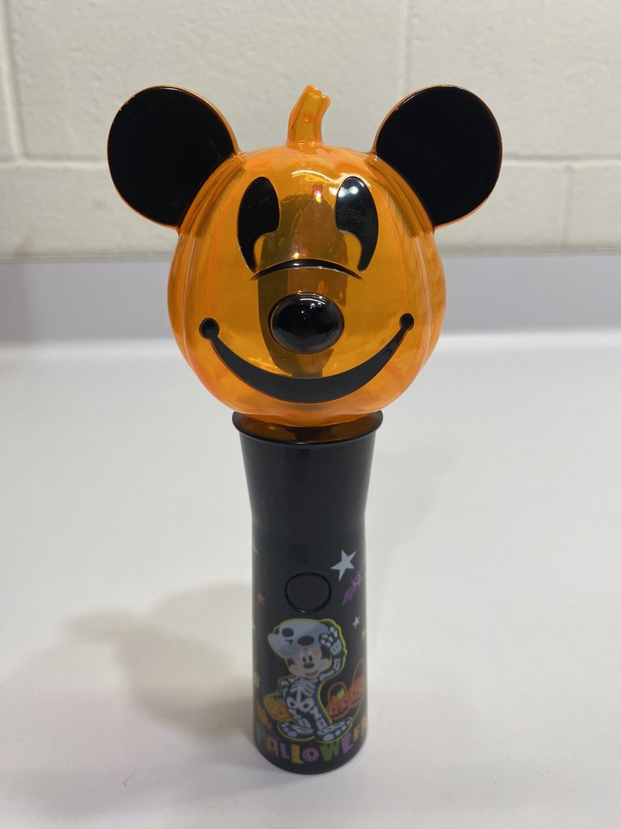 Disney Halloween Mickey Mouse Pumpkin Face Light-Up Spinner Toy