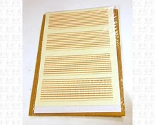 Virnex HO Decals Orange 1/16 Inches Railroad Roman Number Set 3105