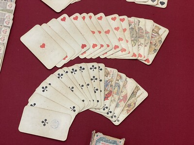 Jeu de Tarot 78 Cartes Grimaud Complet Marqué 4 Coins très bon état - Collection