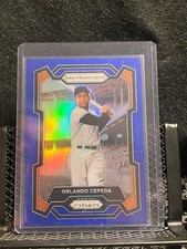 Orlando Cepeda 2024 Prizm Blue Prizm #57/199 - Giants