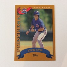 2002 Topps #672 Kevin Cash PROS, RC Toronto Blue Jays