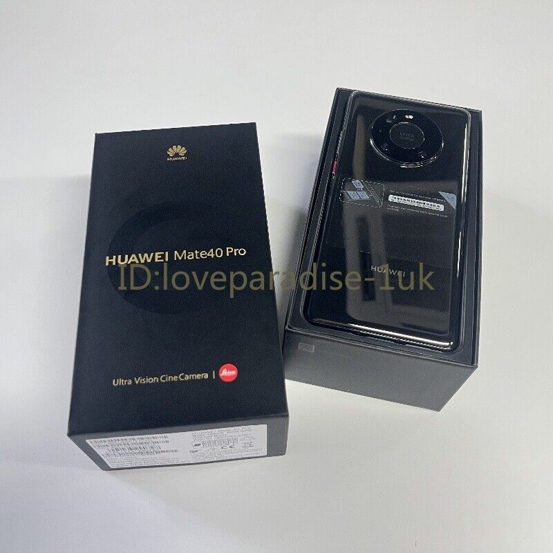 Huawei Mate 40 Pro NOH-NX9 - 256GB - Black (Unlocked) (Dual Huawei Mate 40 Pro NOH-NX9 - 256GB - Black (Unlocked) (Dual