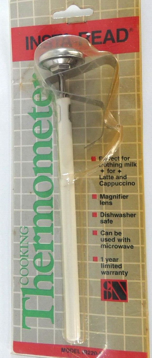 Barista Coffee Hot Drink Thermometer Kitchen Craft Milk Frothing For Microoven