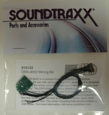 Soundtraxx #810132 DBX-9000 Locomotive-to-Tender Wiring Kit