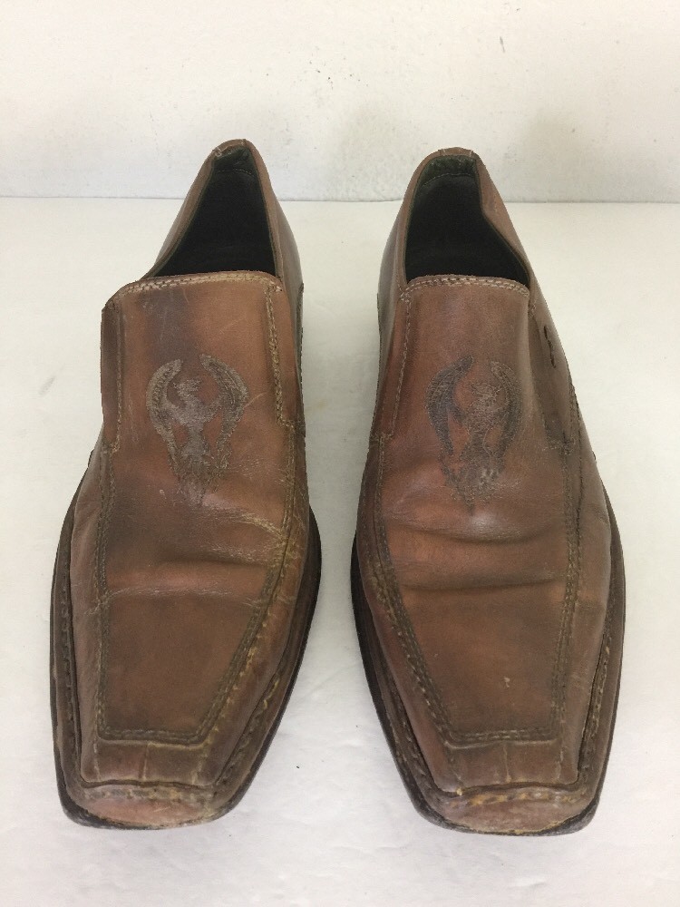 Skechers Mens Dress Shoe 10M Leather Gem