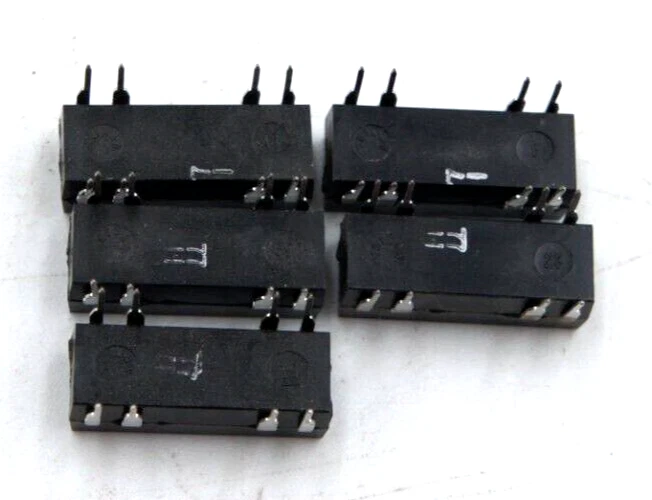 5 piezas P&B JWD-171-10 24VDC bobina SPST DIP relé de 1/2 amplificador con diodo de bobina protectora Foto 2 de 4