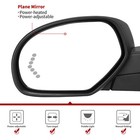 Switchback Towing Mirror For Silverado Sierra - Compatible With 2007-2013 Chevy Silverado GMC Sierra Tow Mirror With Power Adjusted Heated Glass Running Light Turn Signal Light Backup Lamp Black In - Foto 5