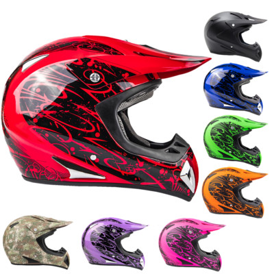 Typhoon Adult Dirt Bike Helmet Motocross Off-Road Dirt Bike ATV UTV MX Men Women