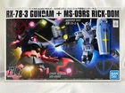 BANDAI HG Gundam 1/144 RX-78-3 Gundam & MS-09RS Rick-Dom HGUC Plastic Model Kit