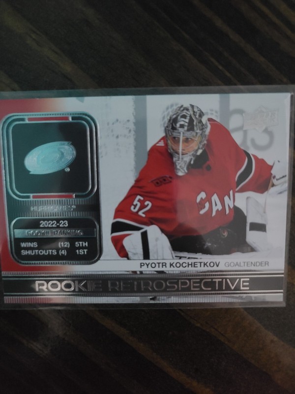 2023-2024 Upper Deck Pyotr Kochectkov Rookie Retrospective #RR-19 (RC)