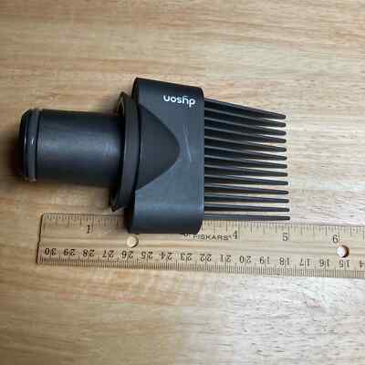 Dyson Supersonic Wide Tooth Comb Attachment-Iron/Nickel. Pre-Owned