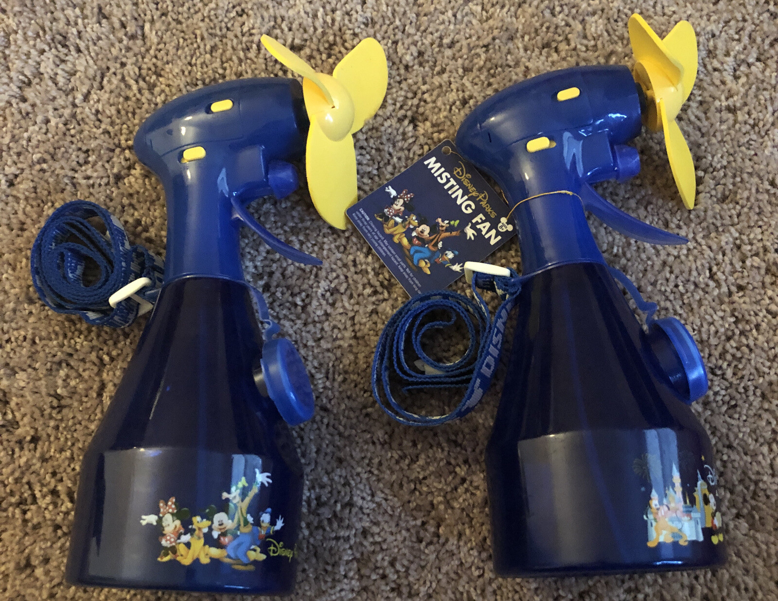 Disney Parks Misting Fan Blue For Sale Online Ebay