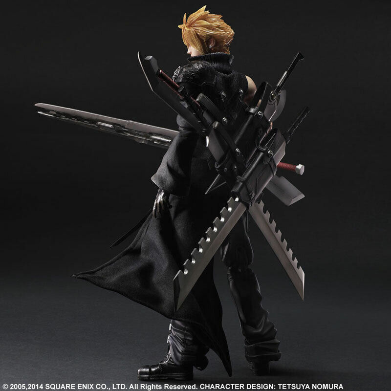 FINAL FANTASY VII ADVENT CHILDREN Action Figure Cloud Strife FINAL FANTASY VII ADVENT CHILDREN Action Figure Cloud Strife