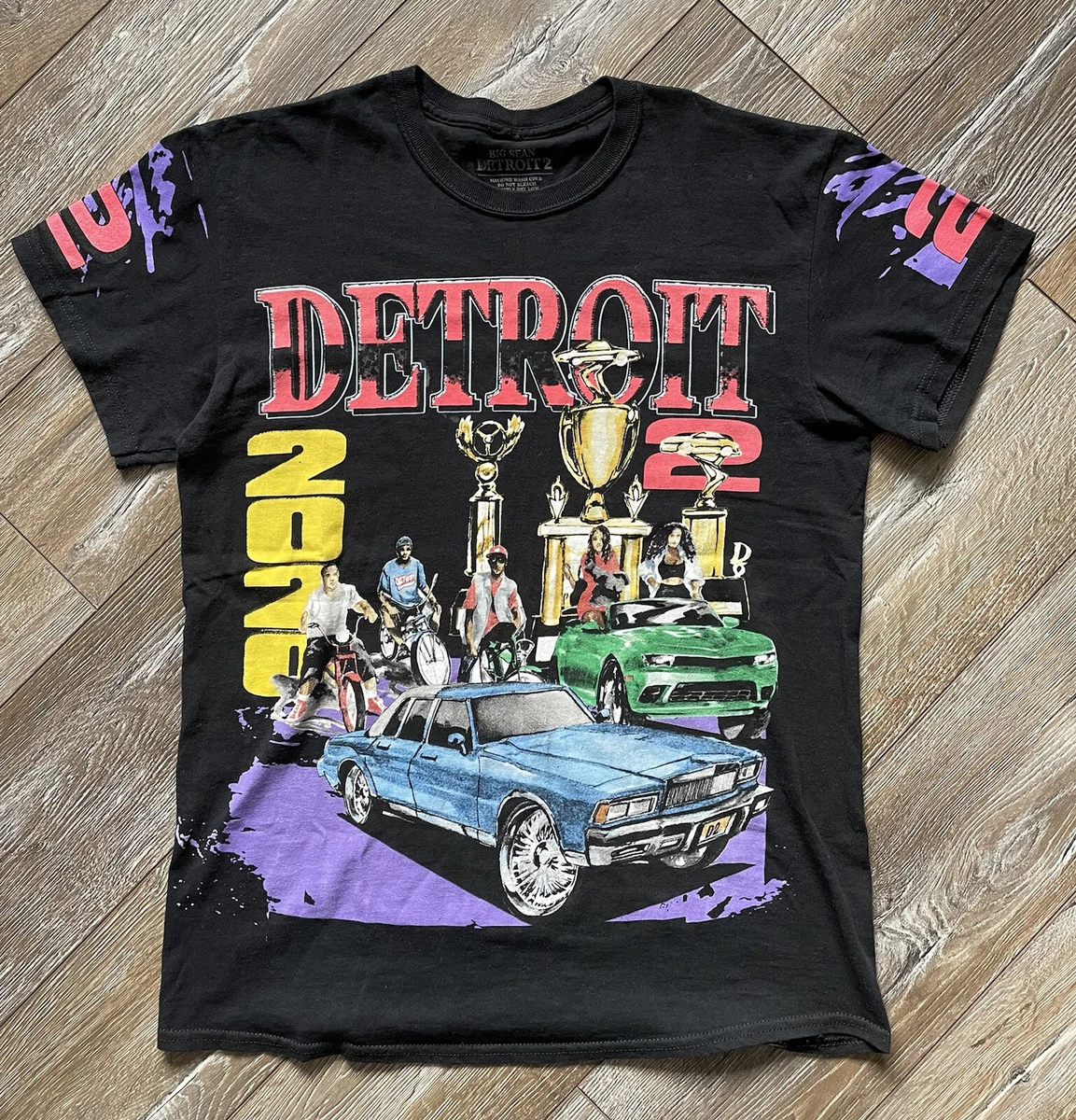 Big Sean Shirt Merch Detroit 2 Black 2020 Graphic Tee Rap Vintage Men's M |  eBay