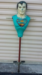 superman pogo stick