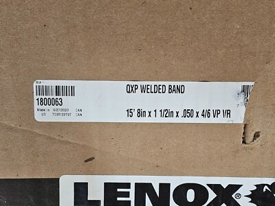Lenox QXP Stanley Black & Decker Welded Band Saw Blade 6603422