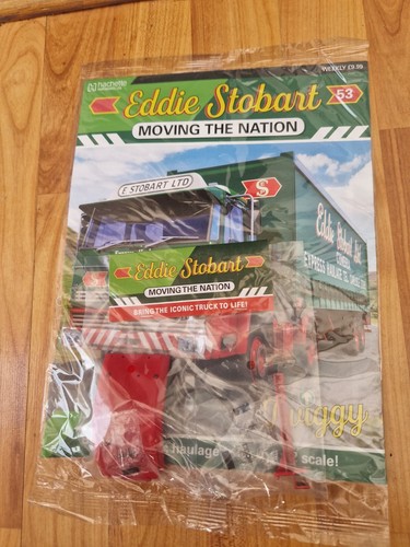 HACHETTE 1/12 Costruire Il Classico Eddie Stobart Haulage Camion Problema 53