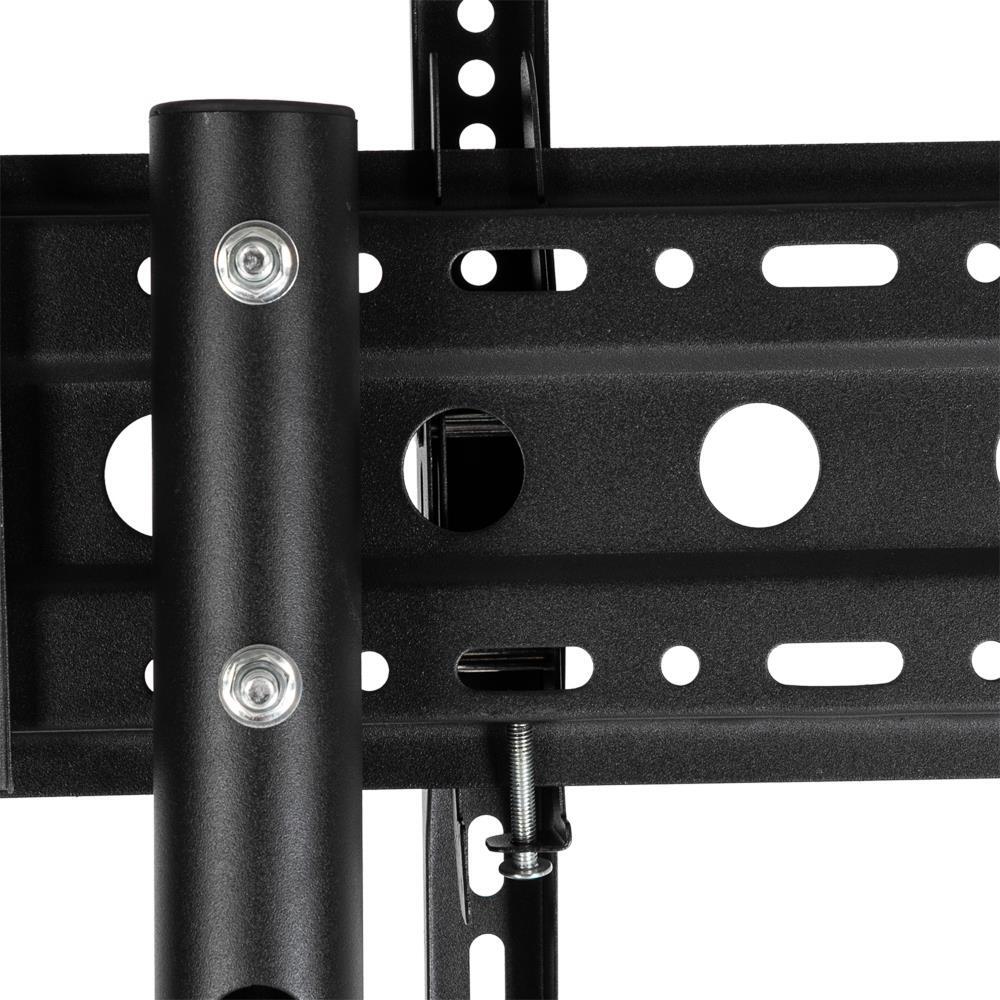 Adjustable TV Stand Mobile Cart Mount Wheels for Plasma LED Flat Screen