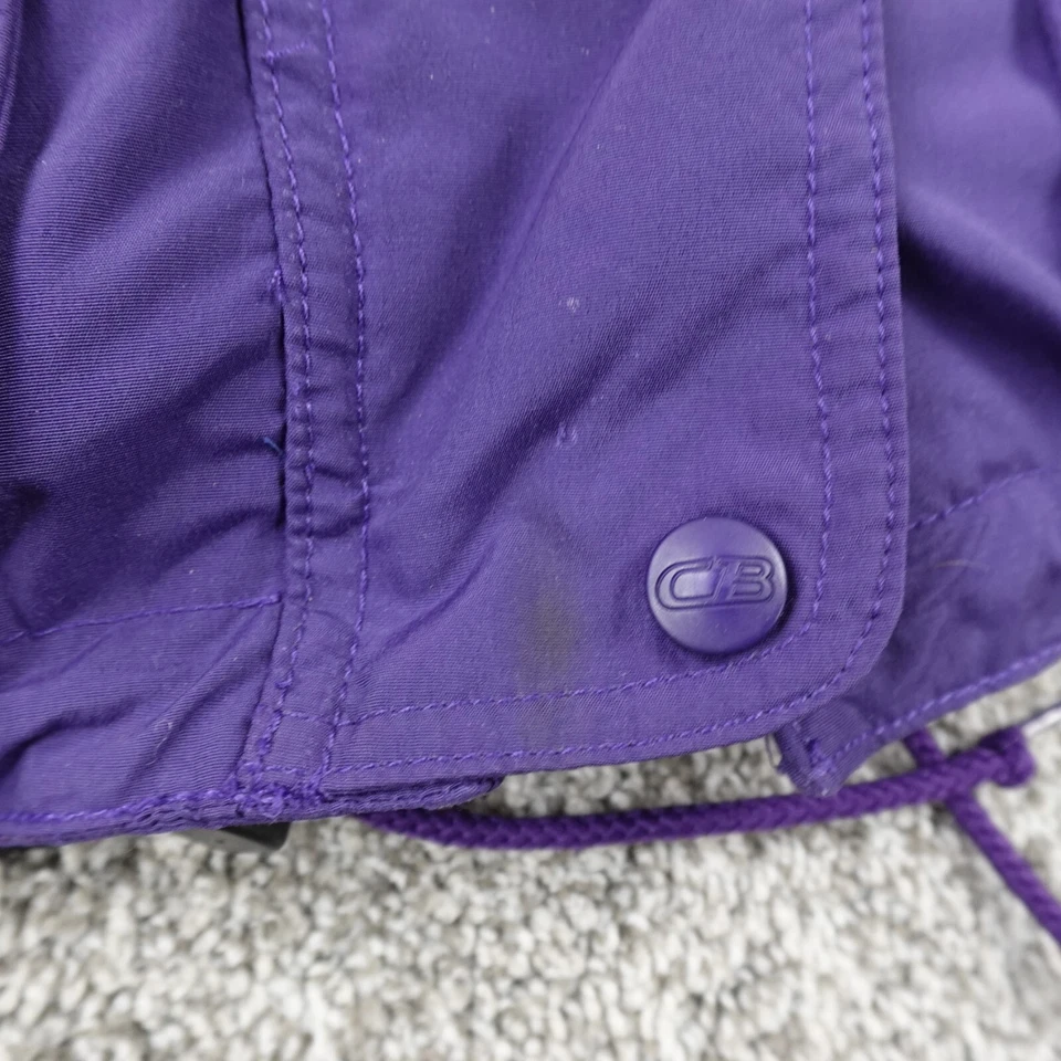 Chaqueta deportiva CB de colección para mujer L azul estilo Cosby Coogi abrigo cortavientos 3 en 1 años 90 Foto 3 de 4