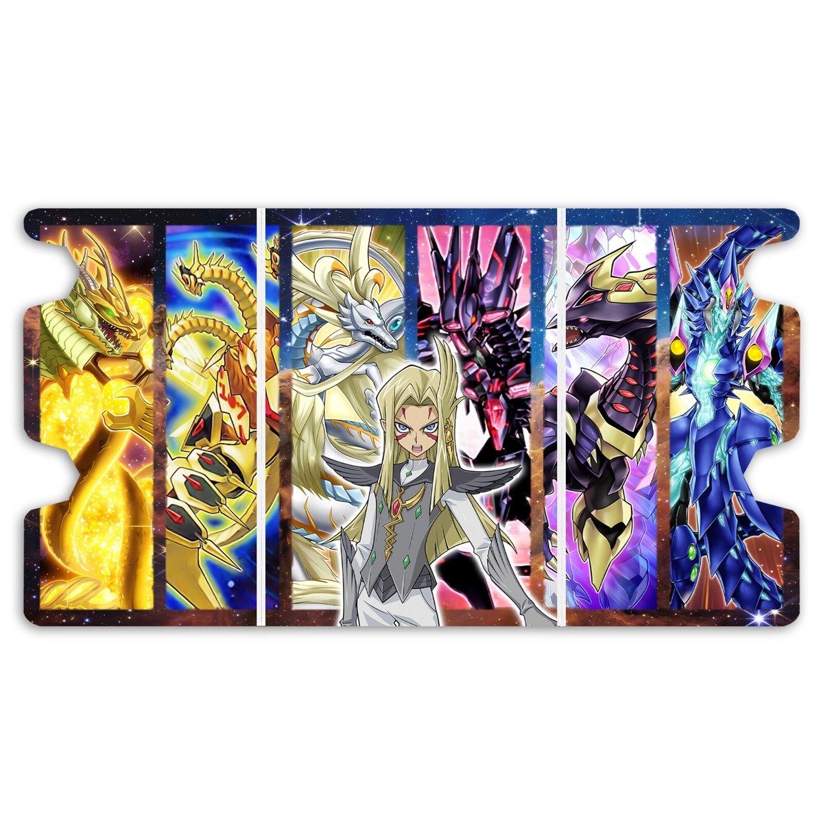 Mizar Deck Box - 100 Double Sleeved Cards & Dice Tray - YGO | eBay