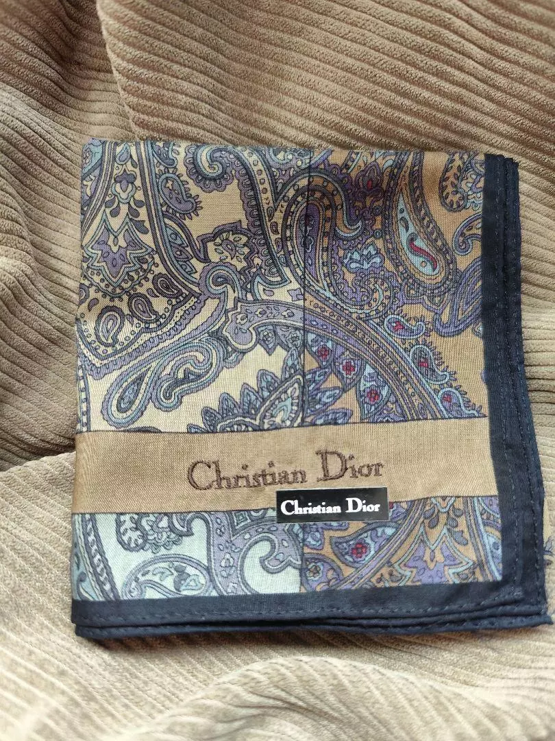 Mouchoir Christian Dior coton 45 cm 17