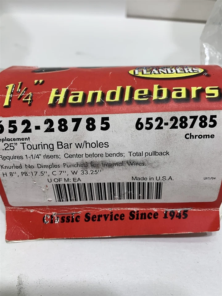 Подвески для обезьян Harley-Davidson 97-06 Touring Flanders Fats 1,25 дюйма 12 дюймов руль - Изображение 3 из 4