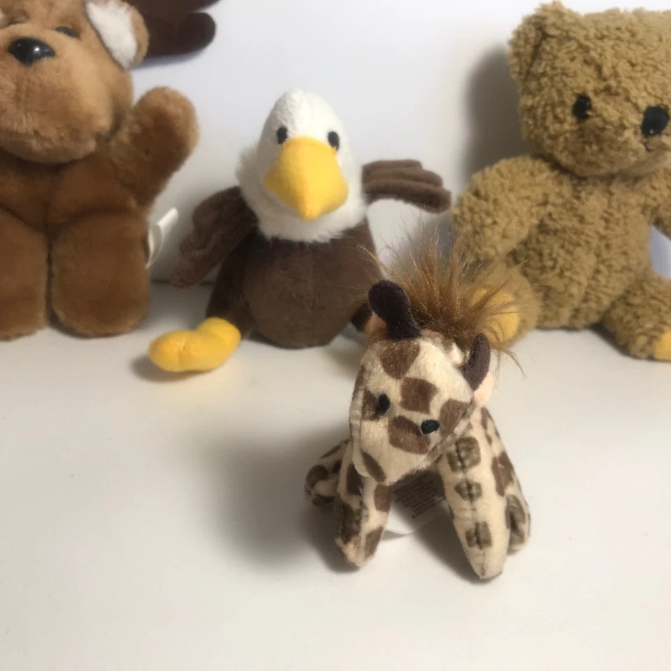 Peter Pauper Press Embrace K&M Only Hearts Mini Plush Lot of 4 - Image 2 of 4