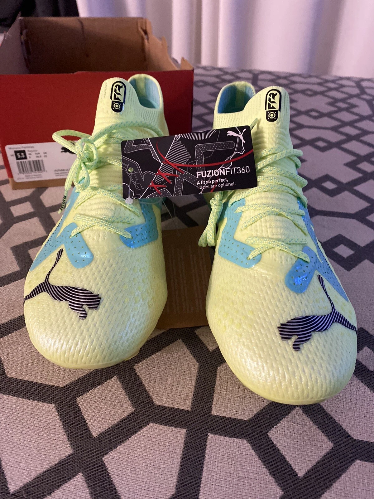 Puma Future Ultimate FG AG tacchetti da calcio donna gialli 5 5