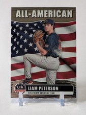 2026 Panini Stars & Stripes - Liam Peterson - All-American - Team USA FREE SHIP